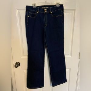 Michael Kors Stretch Flare Leg Jeans Dark Wash
